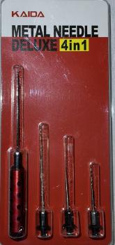 Набор инструментов KAIDA KCBT01-3 Metal Needle Deuxe 4in1