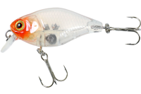 Воблер Jackall Chubby 38 SR Silent дл. 3.8 см, гл. 0.6-1 м, 4 гр, floating, цв.clear salmon roe head