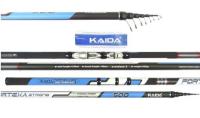 Удилище с кольцами Kaida Fortexa Silver Strong длиной 5 метра (Art.:902-500)