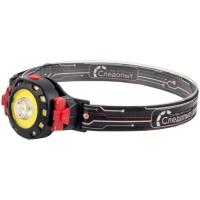Фонарь налобный "СИБИРСКИЙ СЛЕДОПЫТ-FLASH", 1 LED+1 СОВ, аккум.1x1200mAh