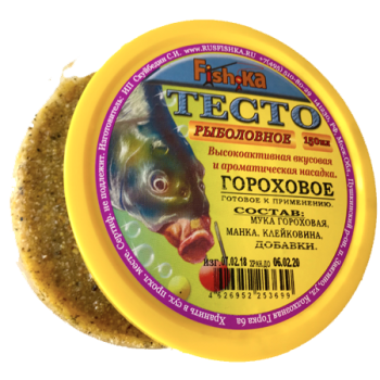 Тесто готовое Fish.ka Гороховое Анис 150мл
