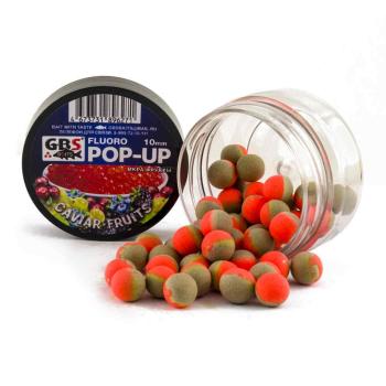 Бойлы POP-UP плавающие GBS Caviar Fruits Икра фрукты (55 г.10 мм.)
