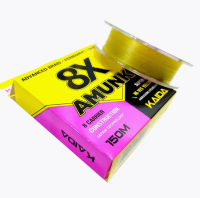 Плетеный шнур Kaida Pro AMUNK 8X 150m 0.14 мм 12.92 кг