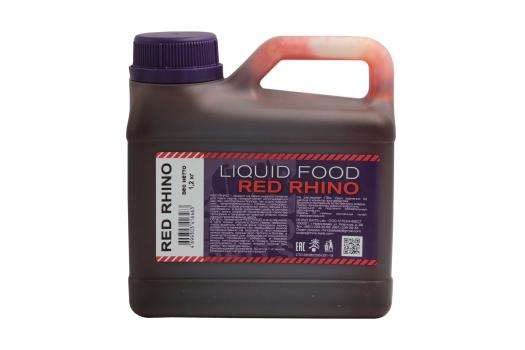 Дип Rhino Baits Liquid Food.Red Rhino (красн.носорог) 1.2кг банка