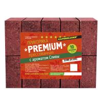 Прикормка прессованная бордовая с ароматом сливы PREMIUM 