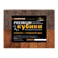 Прикормка прессованная конопля + тигровый орех Premium 